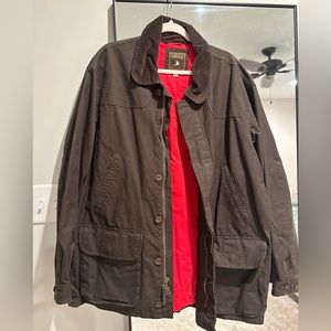 Orvis brown winter coat